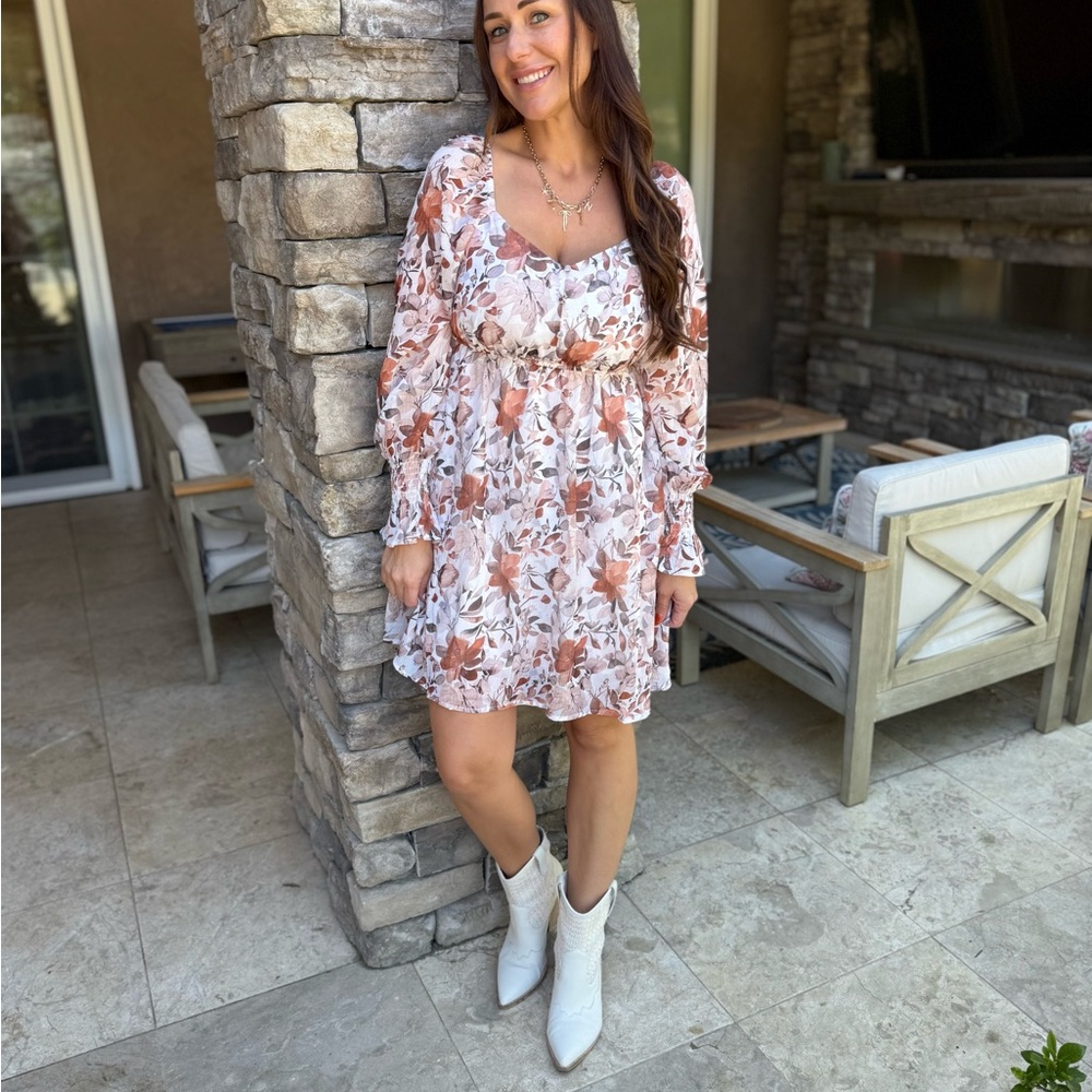 Floral Print Dress